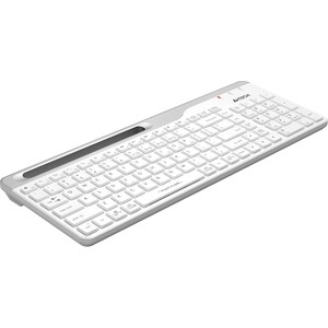 Клавиатура беспроводная A4Tech Fstyler FBK25 white/grey (USB, BT/Radio, slim, multimedia) (FBK25 WHITE) Fstyler FBK25 white/grey (USB, BT/Radio, slim, multimedia) (FBK25 WHITE) - фото 3