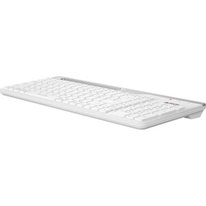 Клавиатура беспроводная A4Tech Fstyler FBK25 white/grey (USB, BT/Radio, slim, multimedia) (FBK25 WHITE)