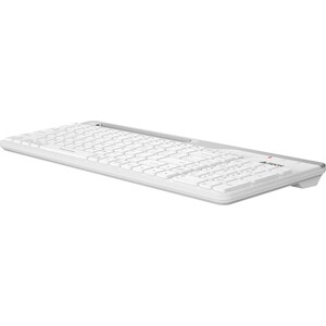 Клавиатура беспроводная A4Tech Fstyler FBK25 white/grey (USB, BT/Radio, slim, multimedia) (FBK25 WHITE) Fstyler FBK25 white/grey (USB, BT/Radio, slim, multimedia) (FBK25 WHITE) - фото 4