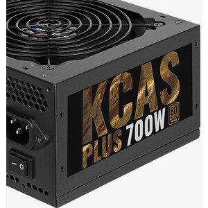 Блок питания Aerocool 700W KCAS PLUS 700W (ATX v2.4 , APFC , Fan 12cm , 80+ Bronze , 550mm cable ,Retail) (KCAS PLUS 700W)