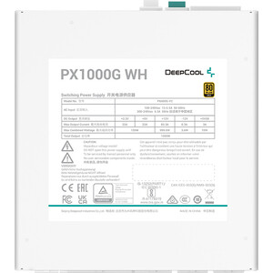 Блок питания DeepCool 1000W PX1000G ATX (R-PXA00G-FC0W-EU) (RTL)