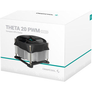 Кулер для процессора DeepCool THETA 20 PWM 1700 (Soc-1700, 4pin, 31,1dB, Al, 65W, винты) (DP-ICAS-T20P-17)