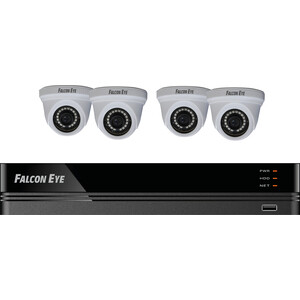 Комплект видеонаблюдения Falcon Eye FE-104MHD KIT Дом SMART комплект видеонаблюдения falcon eye fe 104mhd kit start smart