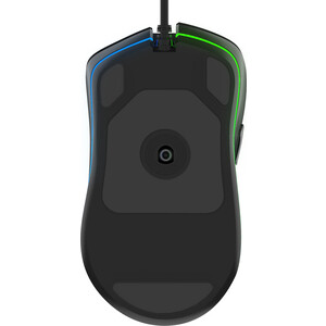Мышь Hiper COBRA чёрная (USB, 6bt, 5000 dpi, RGB) (GMUS-4000)