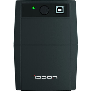 ИБП Ippon Back Basic 850S Euro black (линейно-интерактивный, 850VA, 480W, 3xEURO, USB) (1373876)