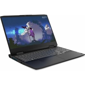 Ноутбук Lenovo IdeaPad Gaming 3 16" IPS WUXGA 16IAH7 gray (Core i5 12450H/16Gb/512Gb SSD/3050 4Gb/noOS) (82SA00FARK)