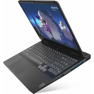 Ноутбук Lenovo IdeaPad Gaming 3 16" IPS WUXGA 16IAH7 gray (Core i5 12450H/16Gb/512Gb SSD/3050 4Gb/noOS) (82SA00FARK)