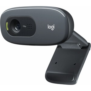 Веб-камера Logitech HD Webcam C270 black (1,2 MP, 1280 x 960, USB 2.0) (960-000999) камера mf супертелеобъектив с зумом f 8 3–16 420–800 мм крепление t2 с переходным кольцом для крепления rf резьба 1 4
