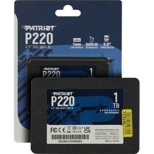 Накопитель PATRIOT SSD SATA III 1Tb P220S1TB25 P220 2.5" (P220S1TB25)