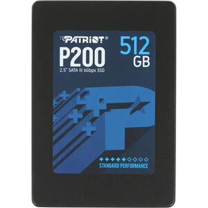 Накопитель PATRIOT SSD SATA III 512Gb P220S1TB25 P220 2.5'' (P220S512G25) твердотельный накопитель patriot memory 512gb p220 p220s512g25