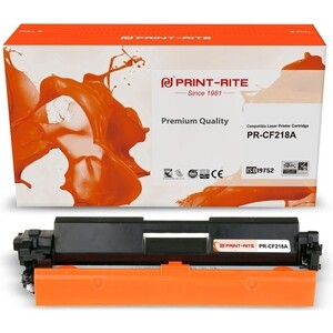 Картридж PRINT-RITE TFHAI8BPU1J PR-CF218A CF218A black ((1400стр.) для HP LJ M104/M132) (PR-CF218A) тонер hp lj pro m104 m132 для принтера cactus