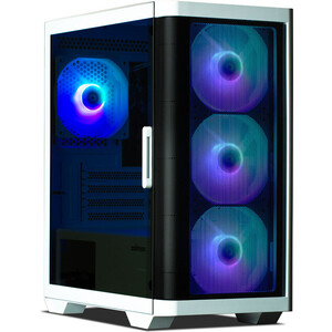 Zalman M4 MiniTower White mATX (без блока питания) (Zalman M4 White)