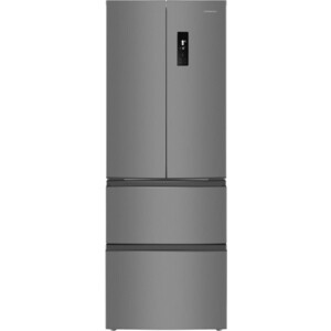 Холодильник-морозильник MAUNFELD MFF180NFSE01 морозильник viatto hf200vs 162376