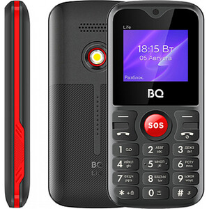 Мобильный телефон BQ 1853 Life Black+Red