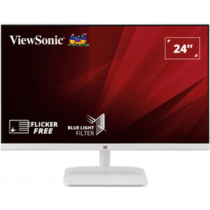 Монитор ViewSonic 24'' VA2430-H-W-6 VA экран Full HD белый игровые наушники havit h2002d белый красный