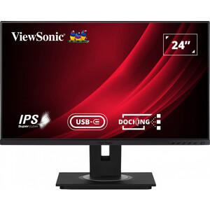 Монитор ViewSonic 24'' VG2456 IPS экран Full HD usb концентратор orico серебристый orico mh2ac u3 sv bp