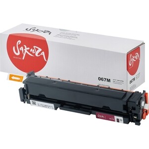 Картридж Sakura 067M (5100C002) для Canon i-SENSYS LBP631/LBP633/MF651/MF655/MF657, пурпурный, 1300