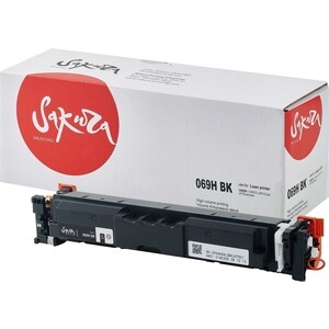 Картридж Sakura 069HBK (5098C002) для Canon I-Sensys LBP673Cdw/ MF750C, черный, 7600 к.