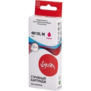

Картридж Sakura 2045C001 (481XL Magenta) для Canon, пурпурный, 12 мл., 760 к., 2045C001 (481XL Magenta) для Canon, пурпурный, 12 мл., 760 к.
