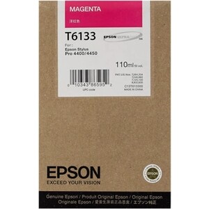 Картридж Epson 3SP-4400/4450 C13T613300 для Stylus Pro 4400/4450 пурпурный 110мл. картридж для лазерного принтера target mpc2551m пурпурный совместимый