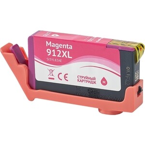 Картридж Sakura 3YL82AE (№912XL Magenta) для HP, пурпурный, 10,5 мл., 825 к.