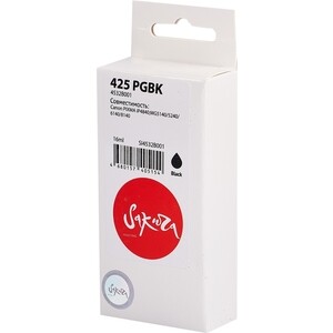 Картридж Sakura 4532B001 (425 PG Black) для Canon, черный, 16 мл., 360 к.