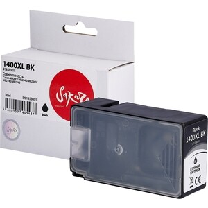 Картридж Sakura 9185B001 (1400XL BK) для Canon, черный, 36 мл., 1200 к.