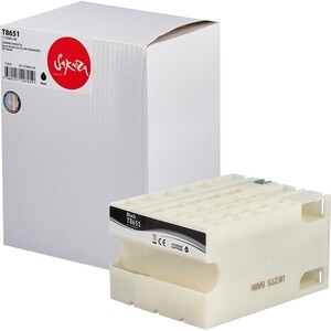 Картридж Sakura C13T865140 (T8651 BK) для Epson, черный, 176 мл., 8000 к.