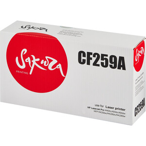 Картридж Sakura CF259A (59A) для HP, черный, 3000 к. картридж lexmark 3000 стр 71b50k0