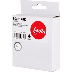 Картридж Sakura LC3617BK для Brother, черный, 16 мл., 550 к.