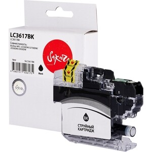 Картридж Sakura LC3617BK для Brother, черный, 16 мл., 550 к.