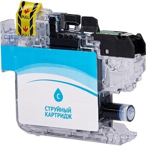 Картридж Sakura LC3617C для Brother, голубой, 10 мл., 550 к.