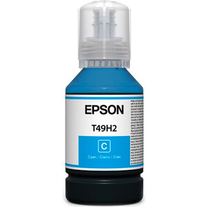 Контейнер с чернилами Epson T49H200 голубой (SC-T3100x Cyan) контейнер с чернилами sakura c13t973200 t9732 c для epson голубой 22000 к