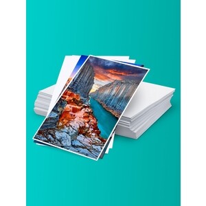 Фотобумага S'OK матовая, формат А4, плотность 150г/м2, 50 листов, в мягкой упаковке