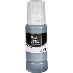 Чернила Sakura M0H57AE (№GT51 Black) для HP, черный, 90 мл., 5000 к.
