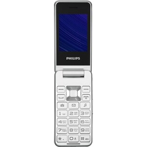Мобильный телефон Philips E2601 Xenium Silver мобильный телефон philips e2601 xenium красный раскладной