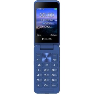 Мобильный телефон Philips E2602 Xenium Blue CTE2602BU/00 - фото 1