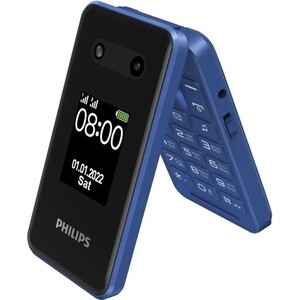 Мобильный телефон Philips E2602 Xenium Blue CTE2602BU/00 - фото 2