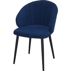 Стул Катрин З / синий /Опора черная (KT19724) стульчик складной dw 1001c треугольный синий