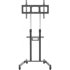 Стойка под телевизор Cactus CS-VM-ST04H черный 37''-70'' макс.45кг напольный мобильный