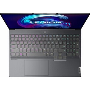 Ноутбук Lenovo Legion 7 16ARHA7 16" 2560x1600, Ryzen 7 6800H, 16Гб, SSD 512Гб, Radeon RX 6700M 10GB, без ОС, Storm Grey, 2.53 кг 82UH0040RM