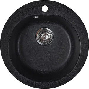 Кухонная мойка Reflexion Core уголь (RX1350CL) раковина uperwood classic quartz 70 см кварцевая черная матовая уголь