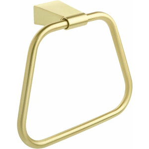 Полотенцедержатель Fixsen Trend Gold кольцо, матовое золото (FX-99011) полотенцедержатель rav slezak morava кольцо золото mka0104z