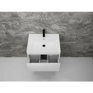 Мебель для ванной Style line Стокгольм 60х45 белый рифленый софт