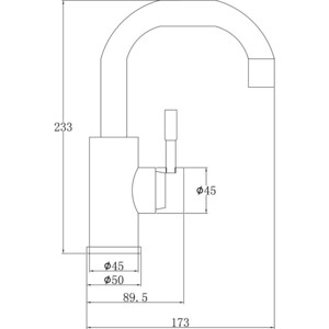 Смеситель для кухни ZorG Steel Hammer нержавеющая сталь (SH 8714 INOX)