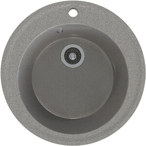 Кухонная мойка Mixline ML-GMS01 темно-серая 309 салфетка под приборы 38 см полиэстер круглая темно серая rotary shine