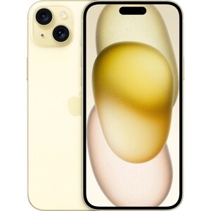 Смартфон Apple iPhone 15 Plus 256Gb A3096 2Sim желтый смартфон apple iphone 15 256gb pink mtlk3ch a