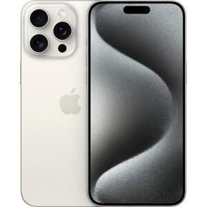 Смартфон Apple iPhone 15 Pro Max 512Gb A3105 1Sim белый шлейф с разъёмом зарядки гарнитуры и антенной rocknparts для apple iphone 7 plus белый
