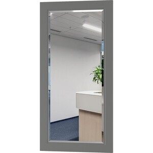 Зеркало Моби Остин 17.03 цвет серый графит (1025687) шкаф купе 2 х дверный max 2 15 2200×600×2300 мм зеркало графит метрополитан грей