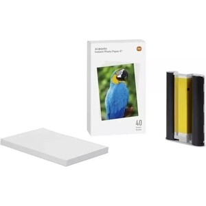 Бумага Xiaomi для фотопринтера Instant Photo Paper 6" (40 Sheets) SD20 (BHR6757GL)